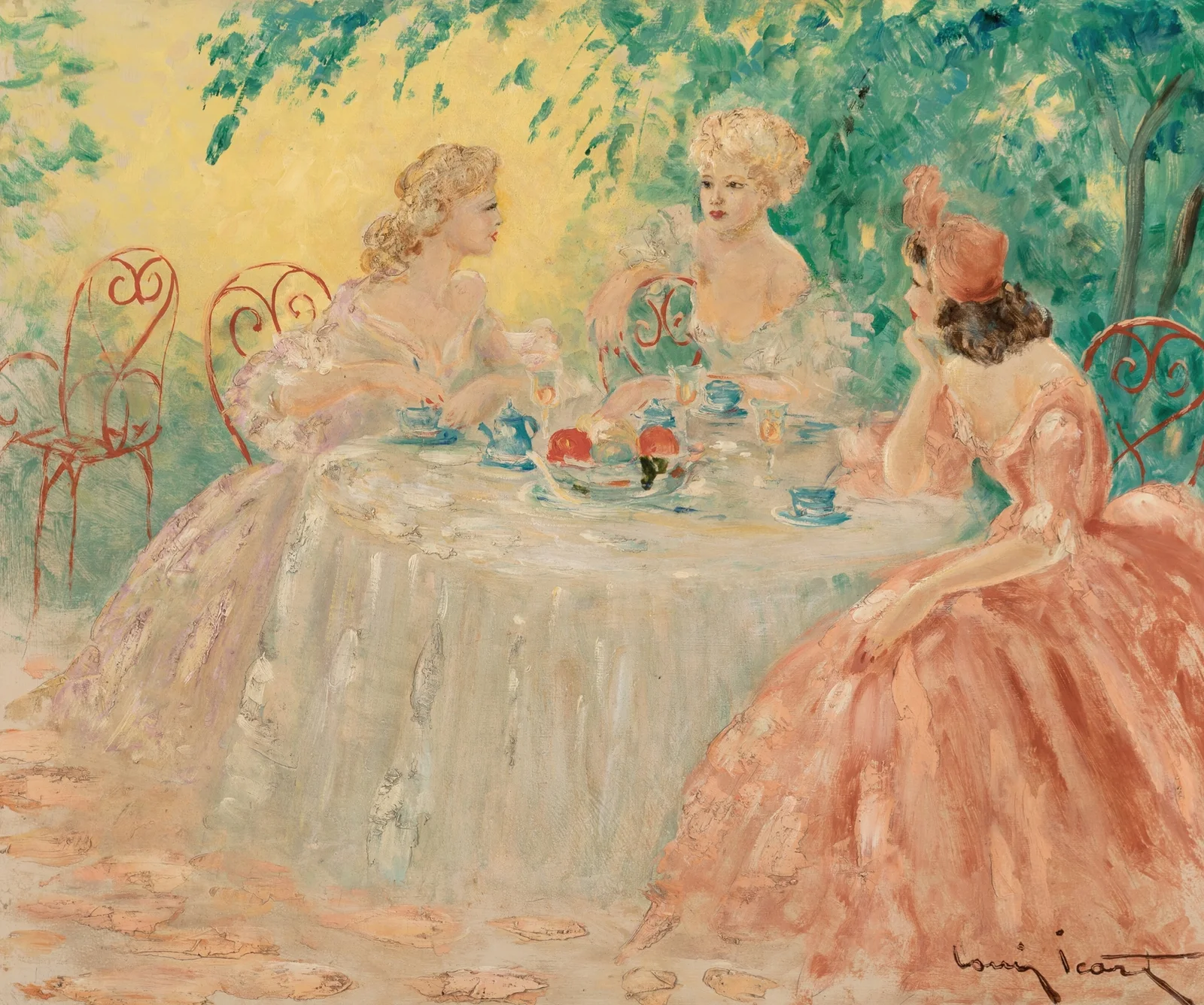 Sharing confidences av Louis Icart