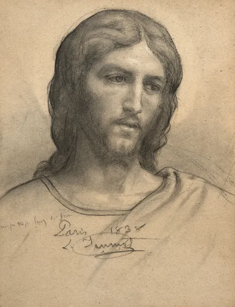 Study of Christ av Louis Janmot