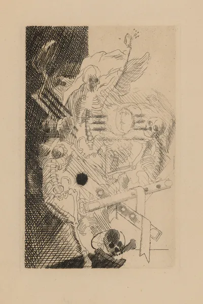 La Maison des Morts av Louis Marcoussis