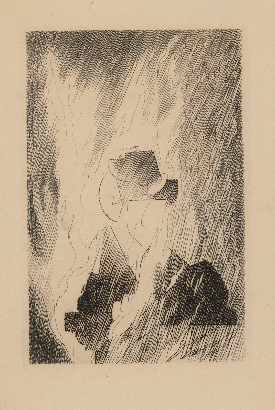 Le Brasier av Louis Marcoussis