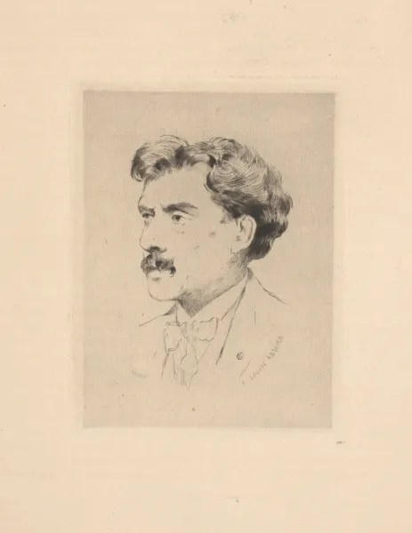 Jean Alexandre Joseph Falguiere av Louise Abbéma