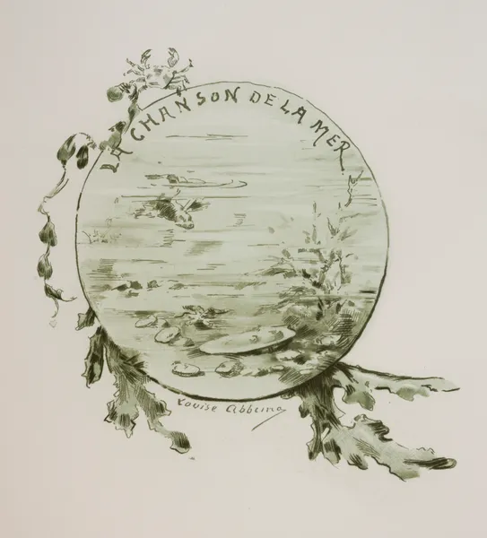 La chanson de la mer av Louise Abbéma
