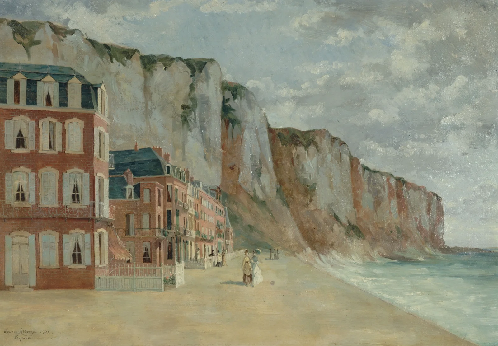 Le Tréport av Louise Abbéma