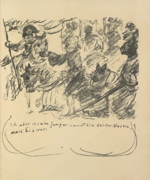 Das Leben des Götz von Berlichingen Pl.06 av Lovis Corinth
