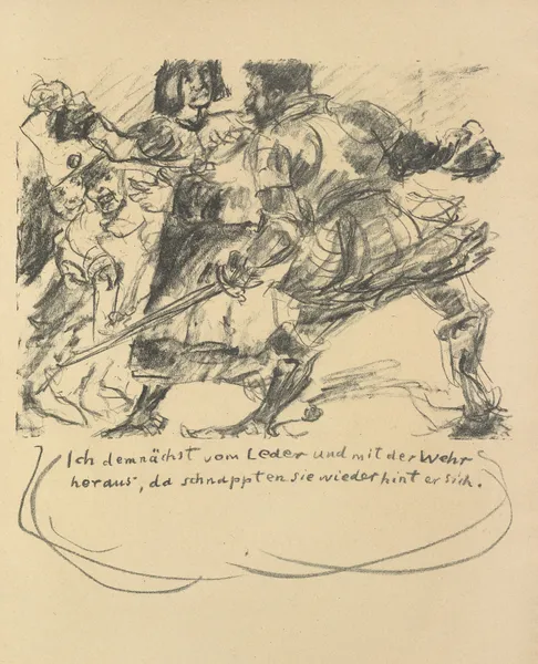 Das Leben des Götz von Berlichingen Pl.08 av Lovis Corinth