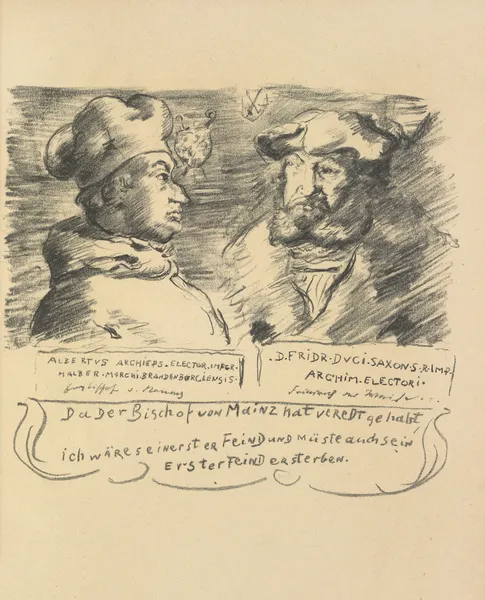 Das Leben des Götz von Berlichingen Pl.11 av Lovis Corinth