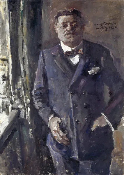 Portrait Of Reich President Friedrich Ebert av Lovis Corinth