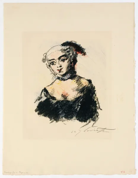 Portrait of the Margravine von Bayreuth av Lovis Corinth