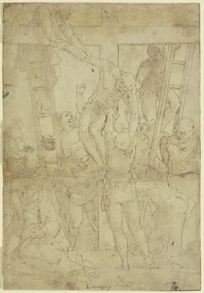 Deposition from the cross – nr 2 av Luca Cambiaso