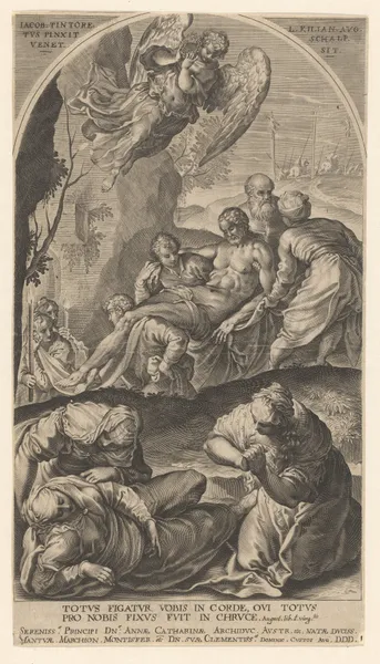 Entombment of Christ av Lucas Kilian