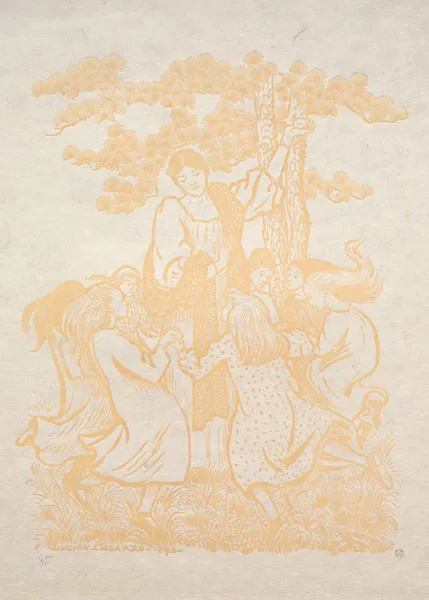 Illustration 25:  La Ronde av Lucien Pissarro
