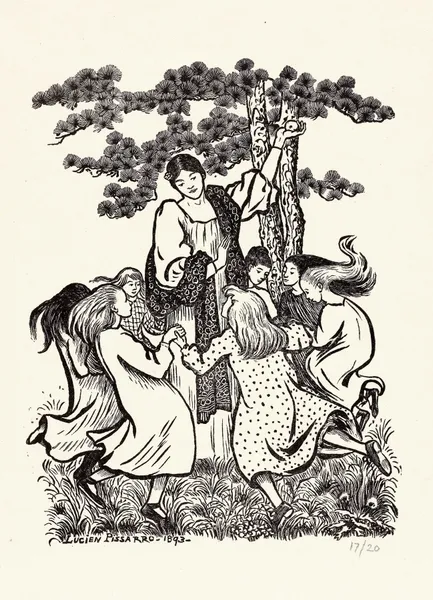 Rondedans av Lucien Pissarro
