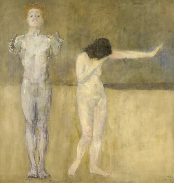Adam and Eve av Ludvig Karsten