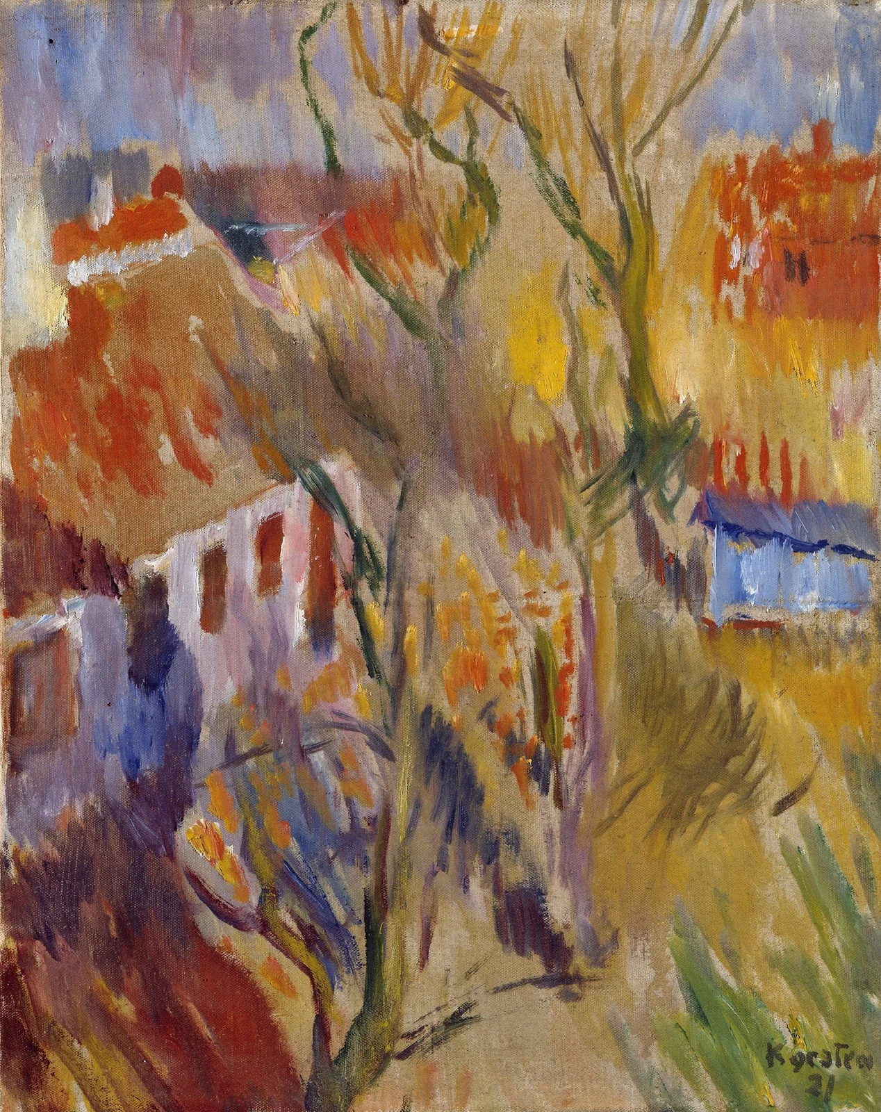 Spring at Skagen av Ludvig Karsten