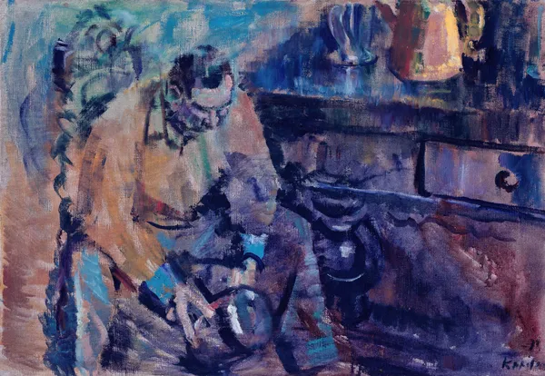 The Man with the silver Chalice av Ludvig Karsten