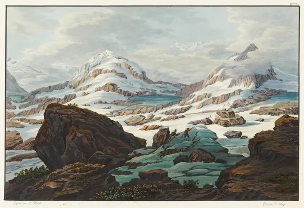 Source du Rhin intermediaire nomme Froda av Johann Ludwig Bleuler