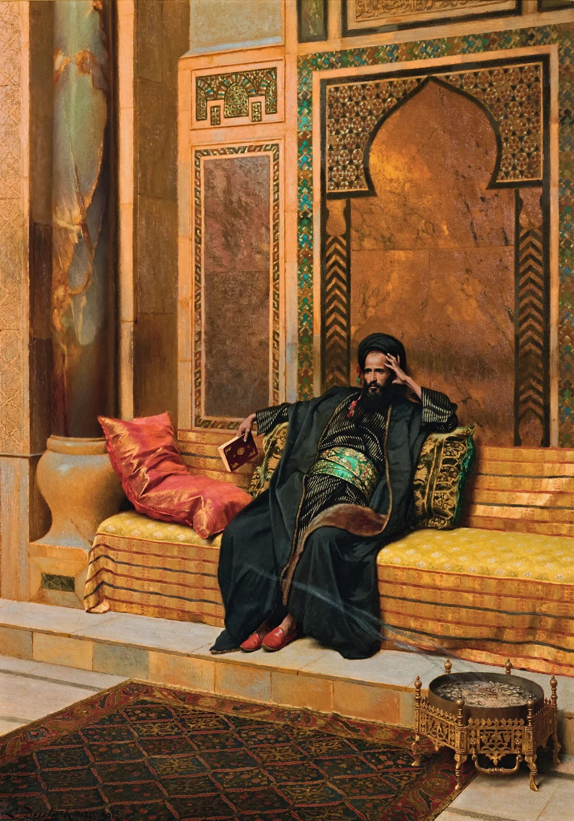 The Scholar, 1901 av Ludwig Deutsch