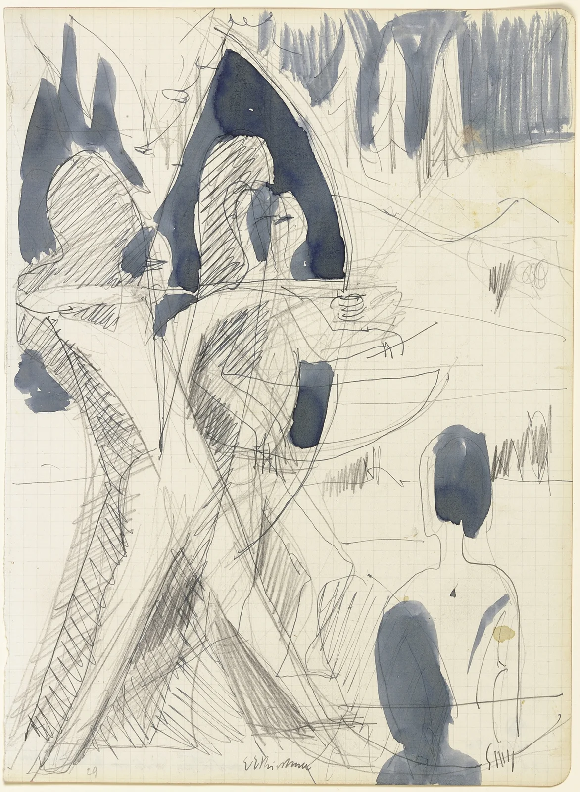 Archers av Ernst Ludwig Kirchner
