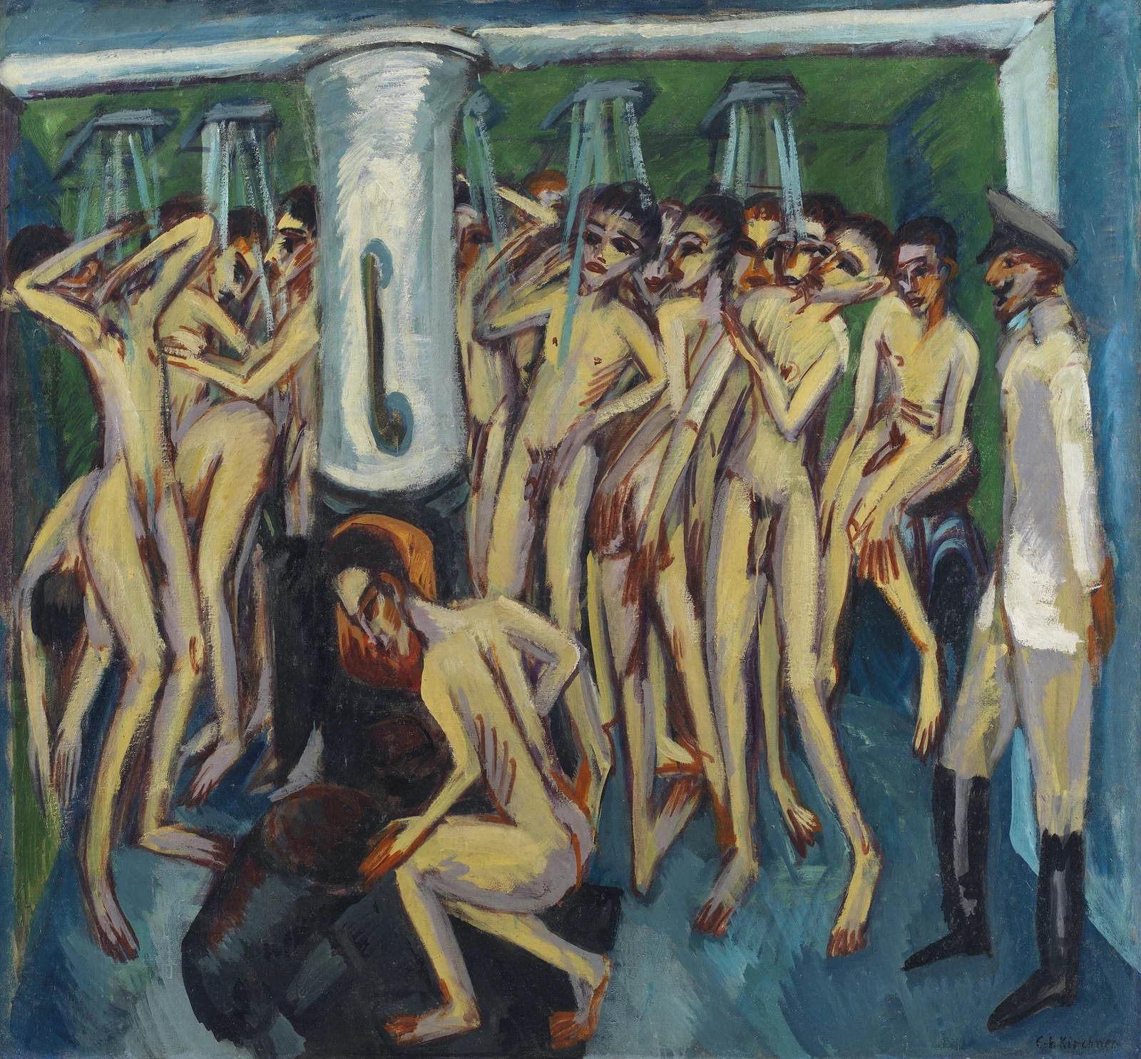 Artillerymen av Ernst Ludwig Kirchner