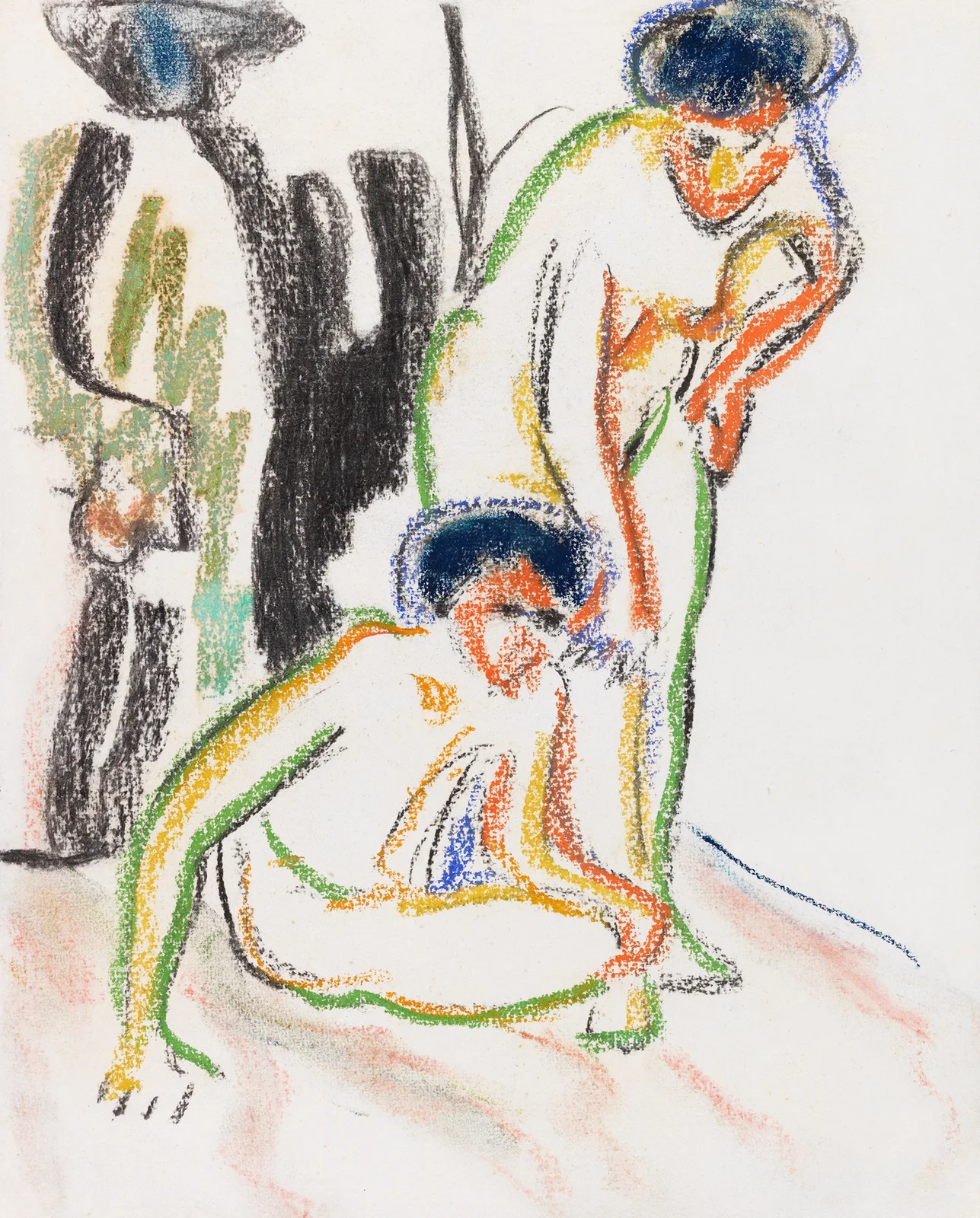 Badende av Ernst Ludwig Kirchner