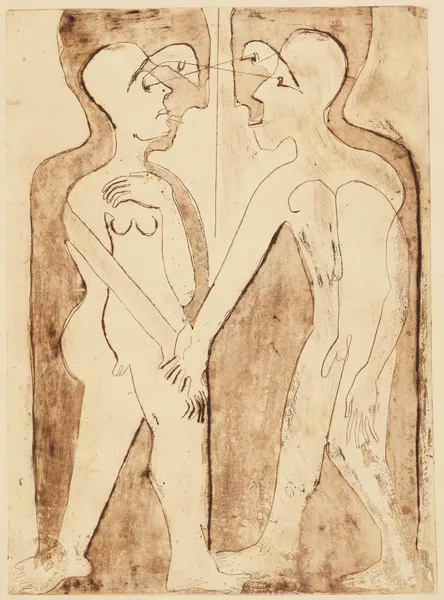 Die Verbindung av Ernst Ludwig Kirchner
