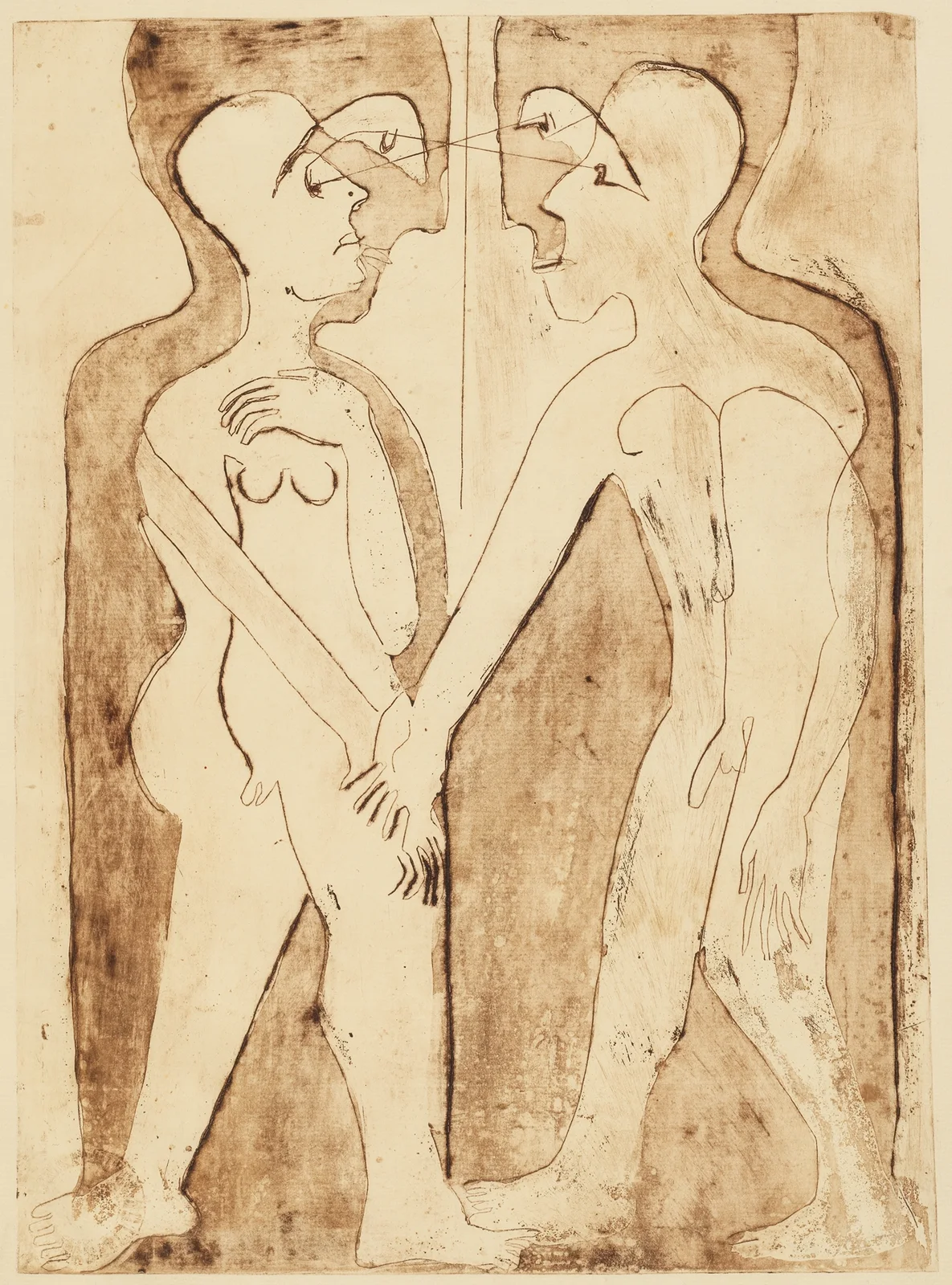 Die Verbindung av Ernst Ludwig Kirchner