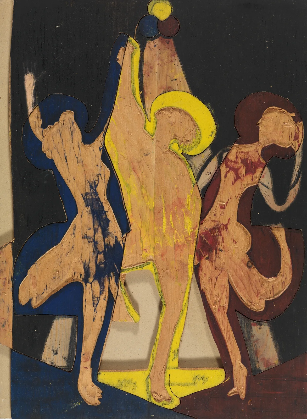 Farbentanz, Farbstock I av Ernst Ludwig Kirchner