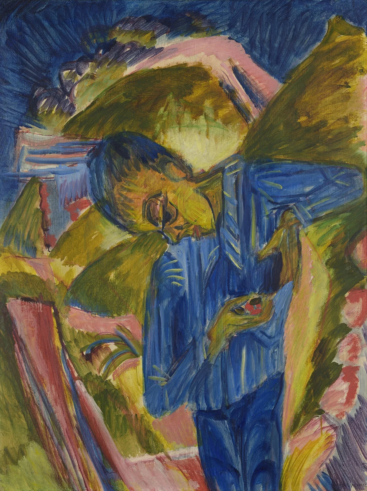 Knave with sweeties av Ernst Ludwig Kirchner