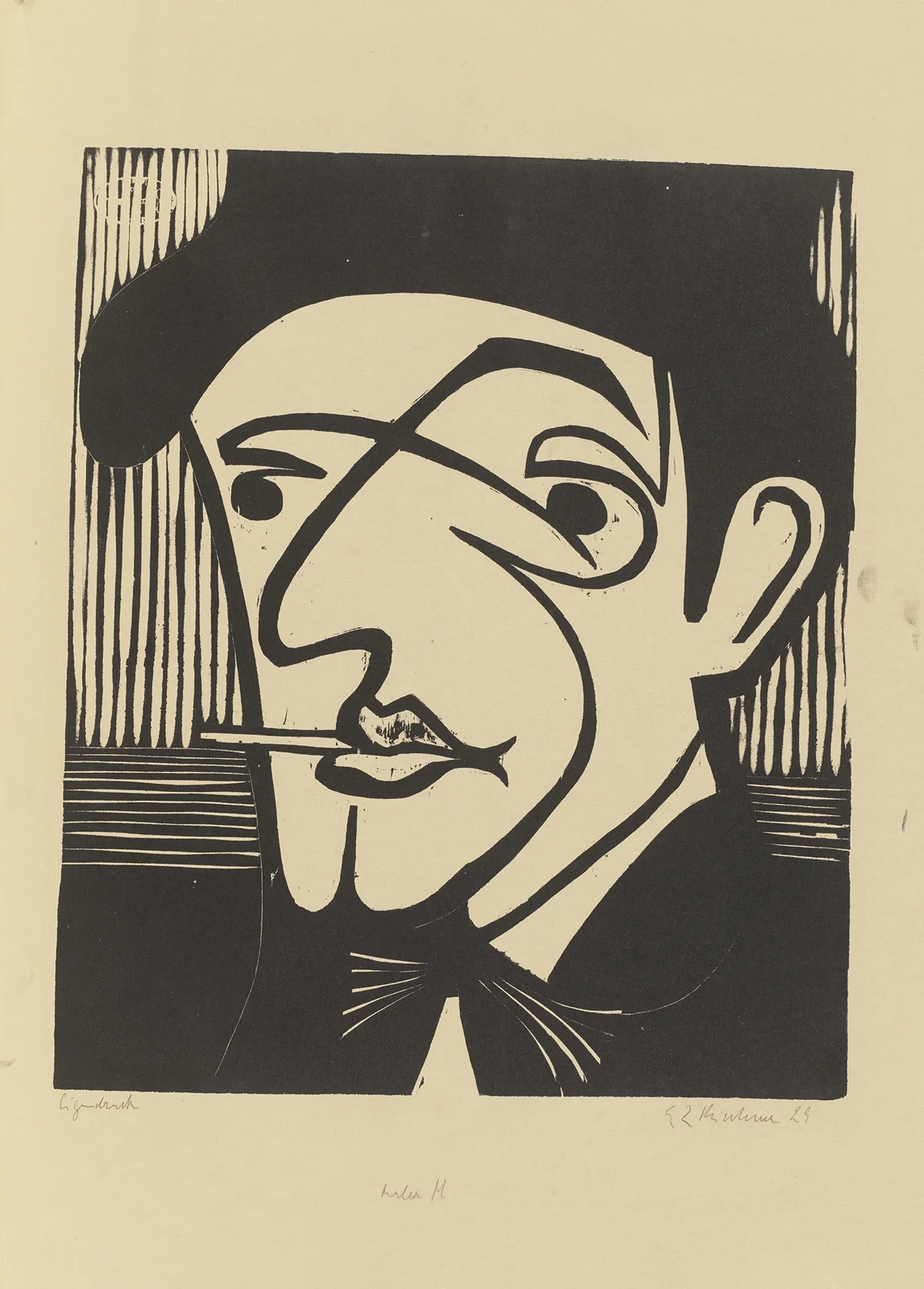 Maler M. av Ernst Ludwig Kirchner