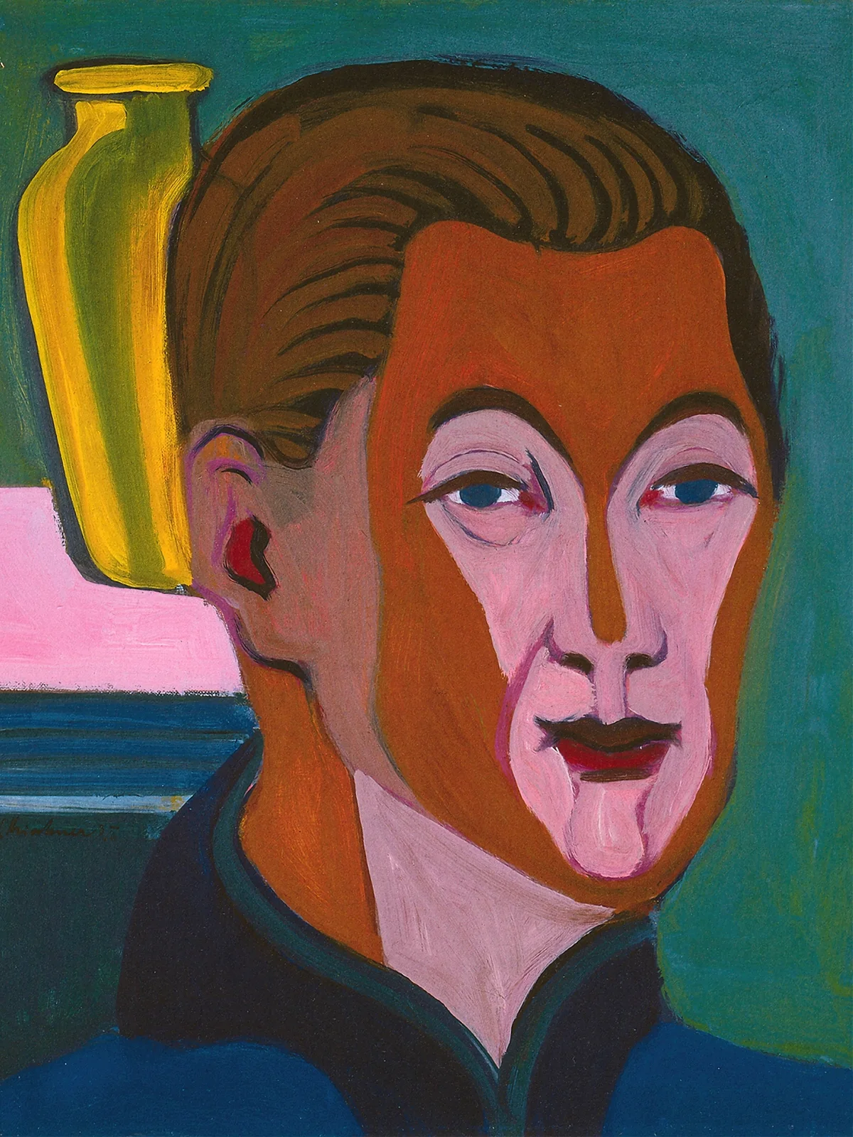 Self Portrait av Ernst Ludwig Kirchner