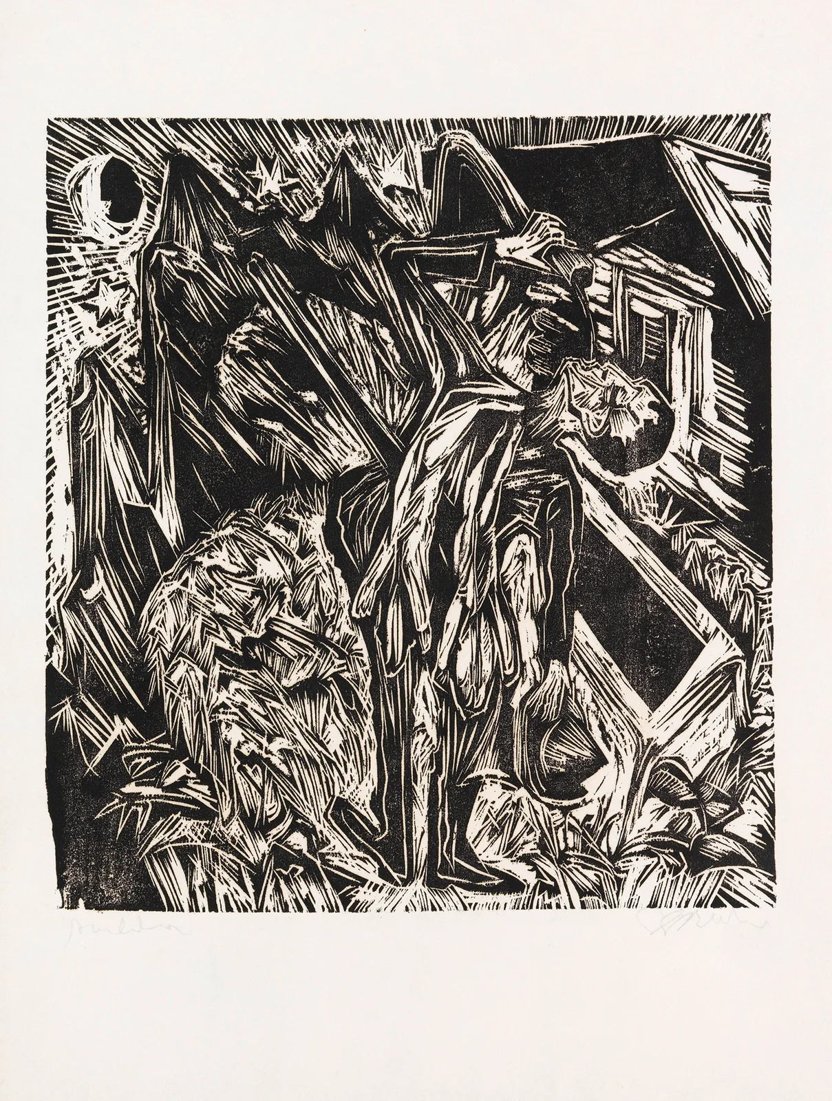 Trinkender Jäger av Ernst Ludwig Kirchner