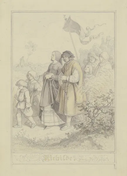 Richilde av Adrian Ludwig Richter