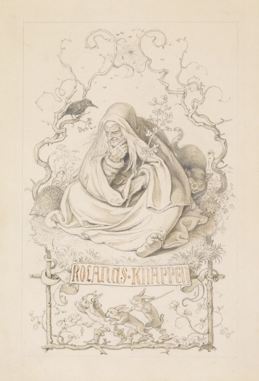 Roland’s squires av Adrian Ludwig Richter