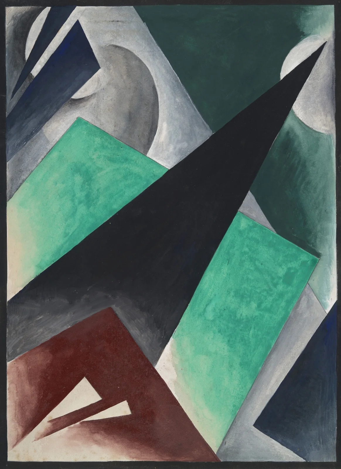 Painterly Architectonic, 1918 – nr 2 av Lyubov Popova