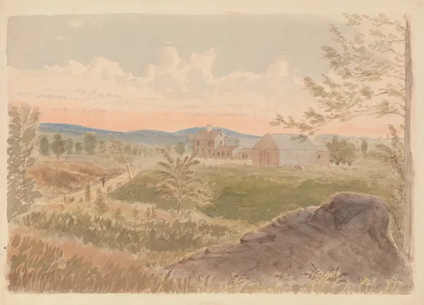Deserted Farmhouse. Fitzwilliam N.H. Thurs. Aug 1877 fin 12.45 pm av James Madison Alden