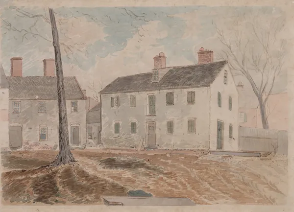 Hoban house, F St. near 15th, Washington, D.C. 1874 av James Madison Alden