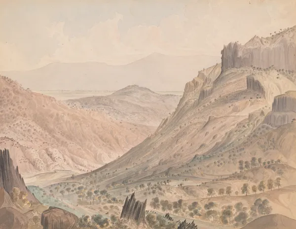 ‘Tuscan Springs’ Cañon, Cala. av James Madison Alden