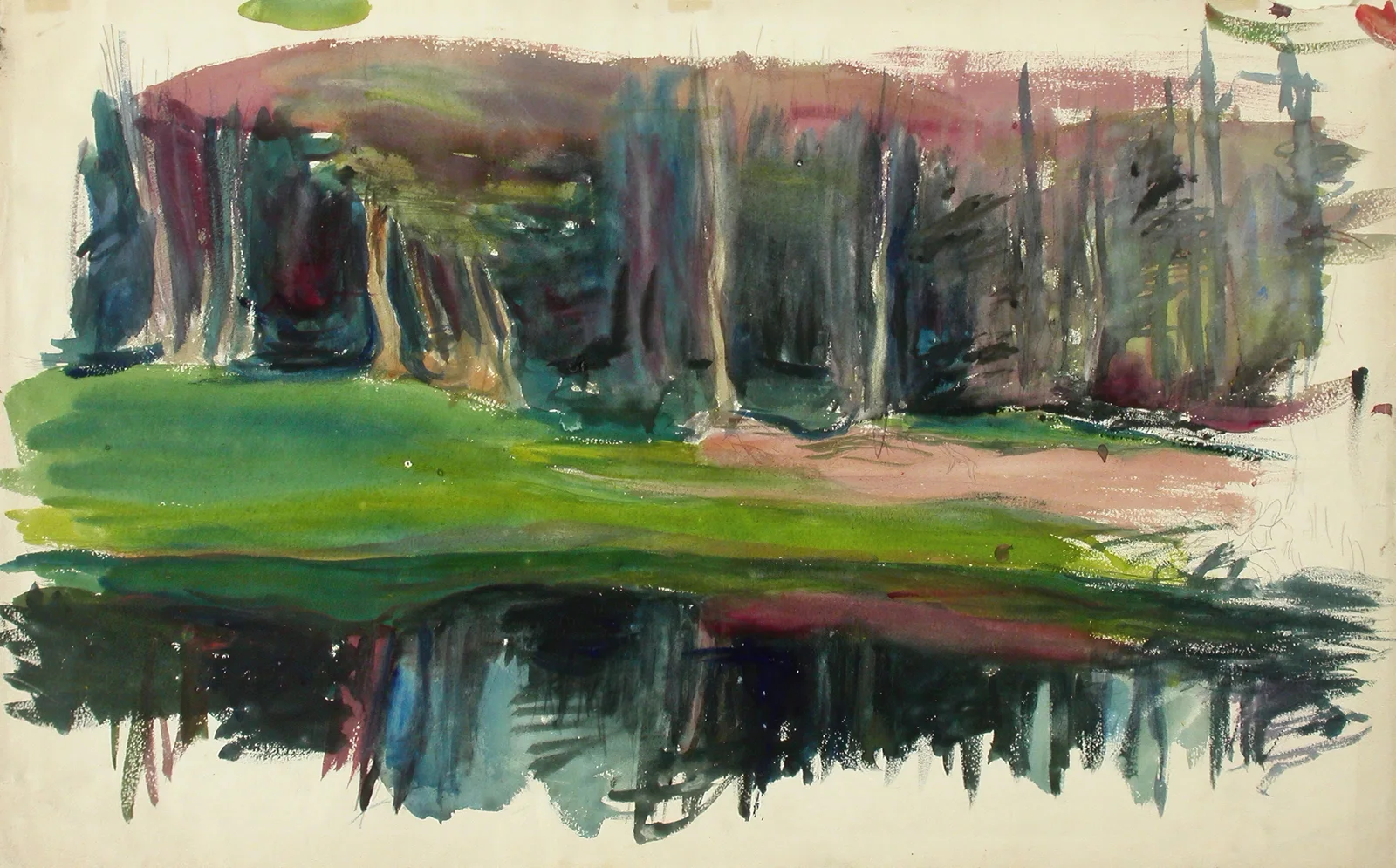 Landscape av Magnus Enckell