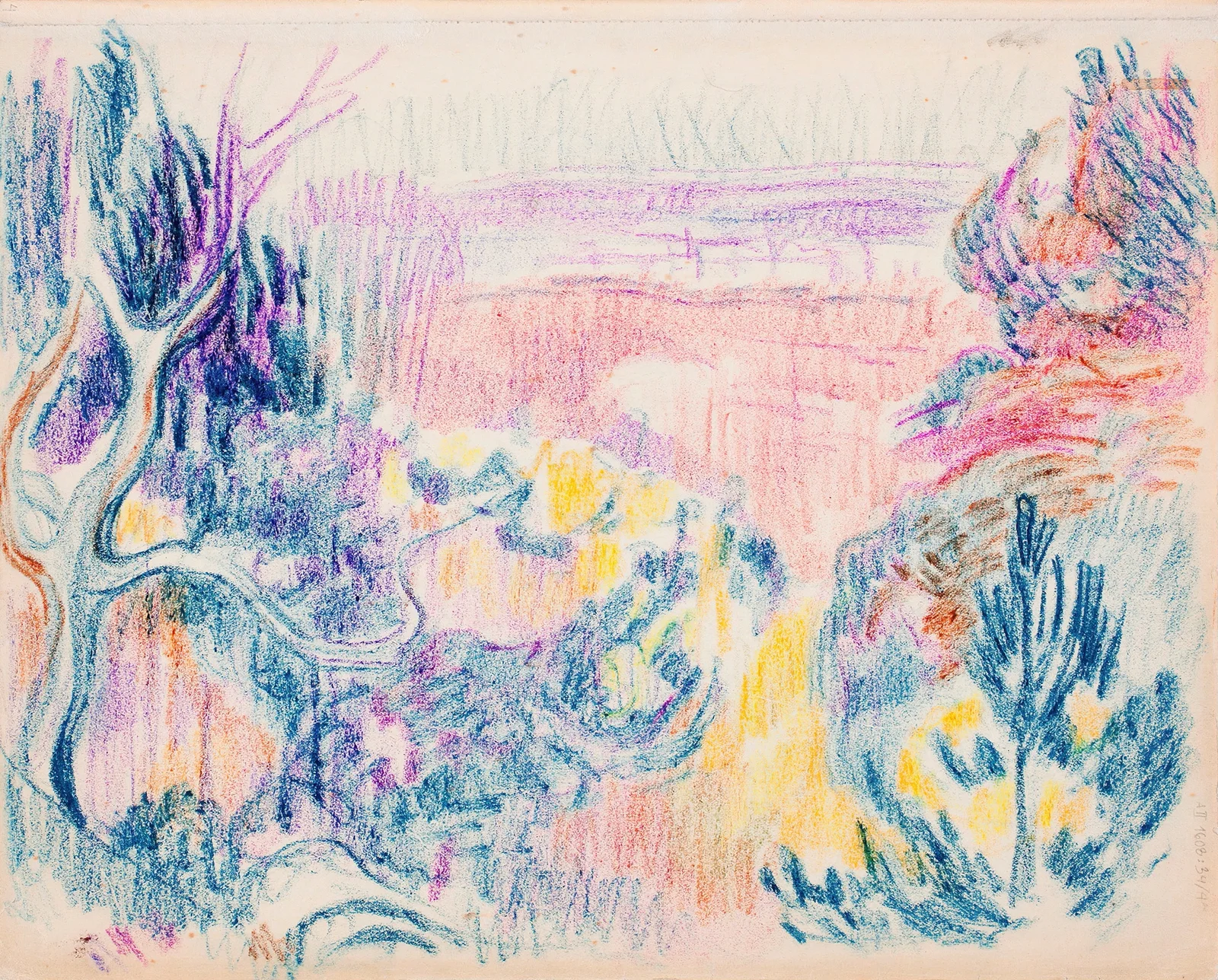 Rantamaisema av Magnus Enckell