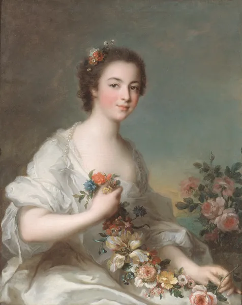 Portrait of a Lady, 1738 av Jean-Marc Nattier