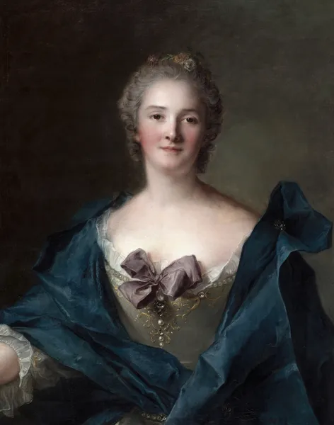 Portrait of a Woman, 1748 av Jean-Marc Nattier
