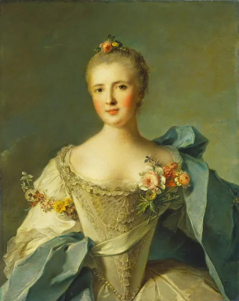 The marquise de Belestat av Jean-Marc Nattier