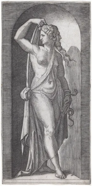Prudence av Marcantonio Raimondi