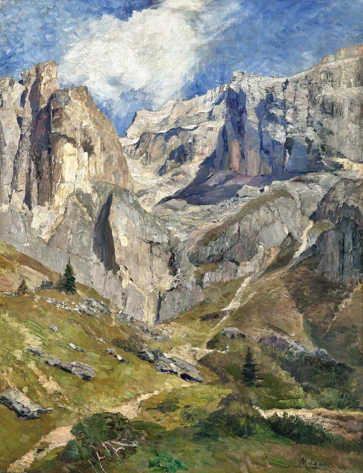 High in the Mountains av Marie Egner