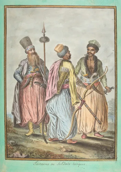 Tartarres ou Soldats turques av François-Marie Rosset