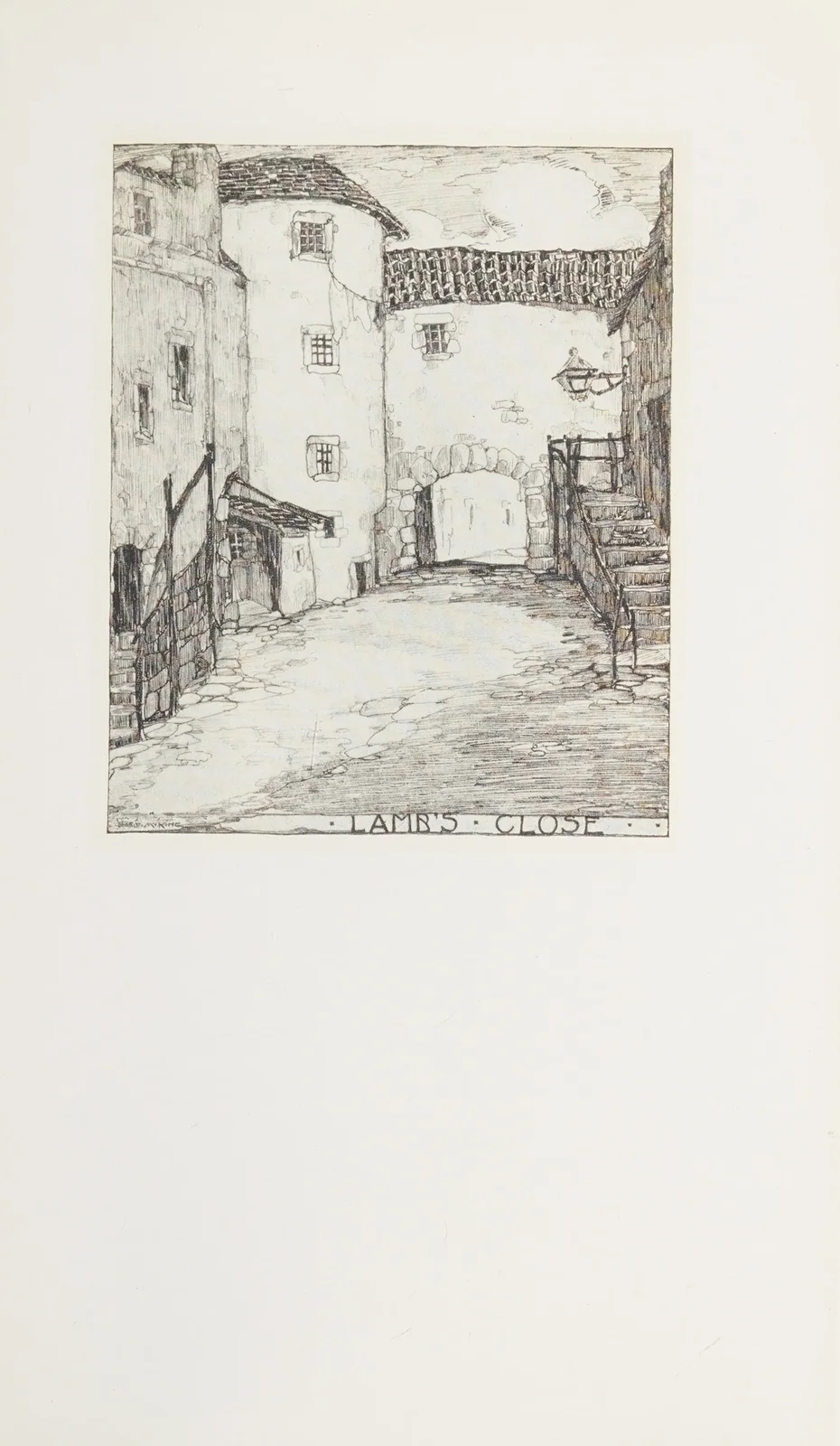 Lamb’s Close av Jessie Marion King