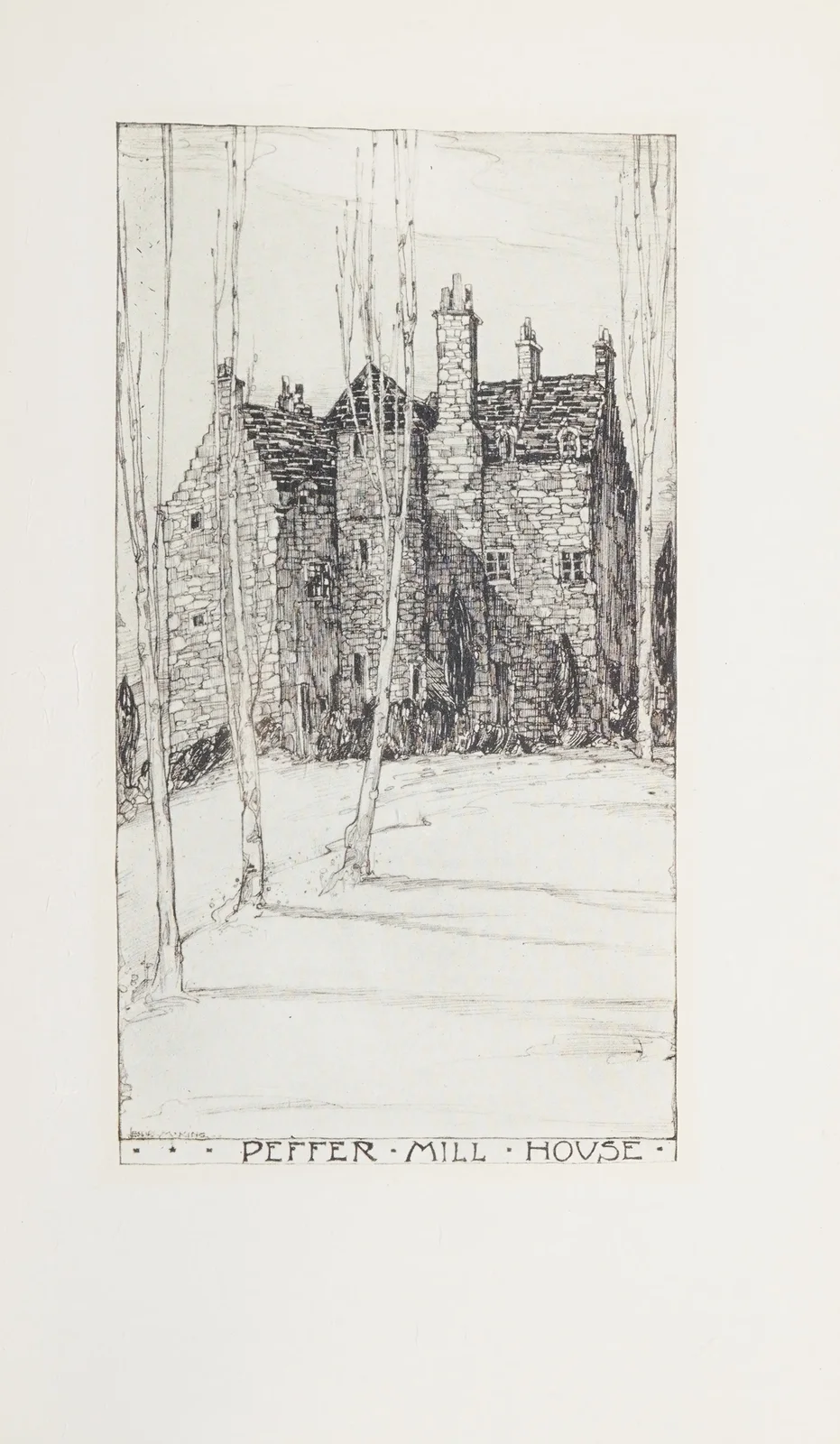 Peffer Mill House av Jessie Marion King