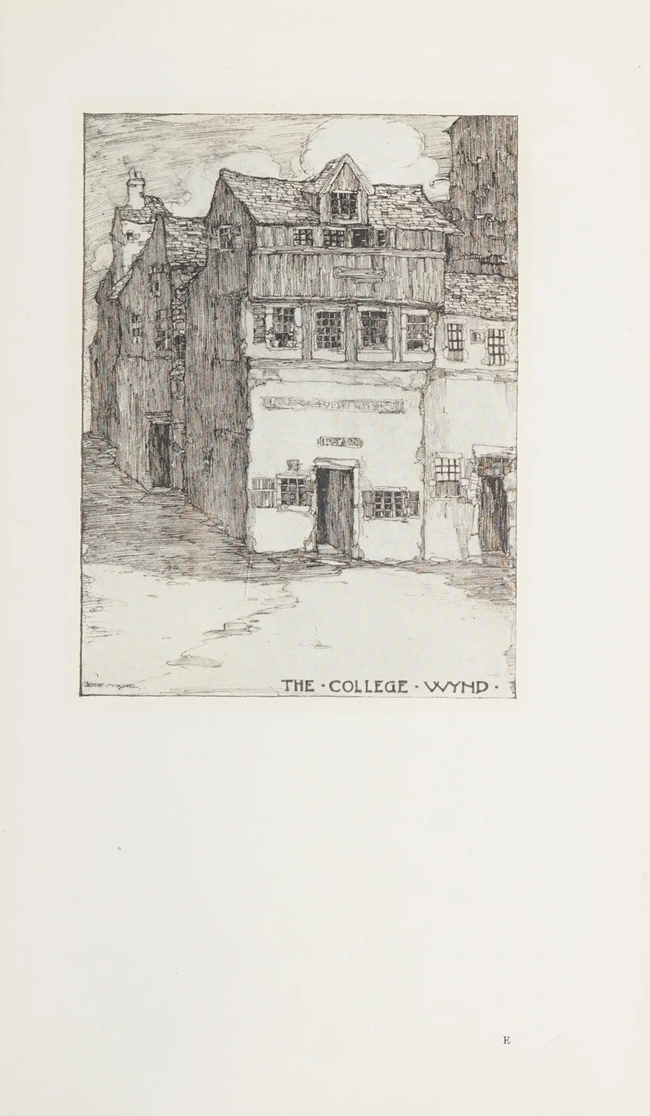 The College Wynd av Jessie Marion King