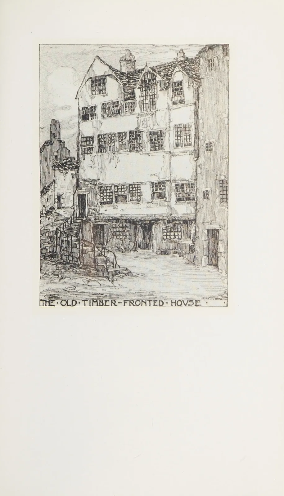 The Old Timber-Fronted House av Jessie Marion King