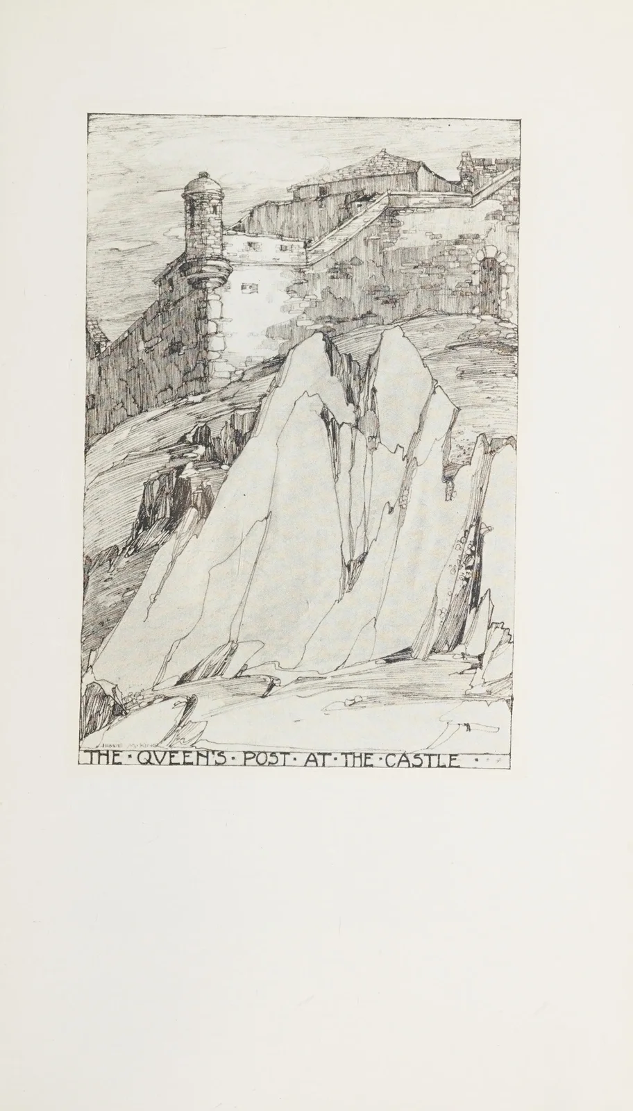 The Queen’s Post at the Castle av Jessie Marion King
